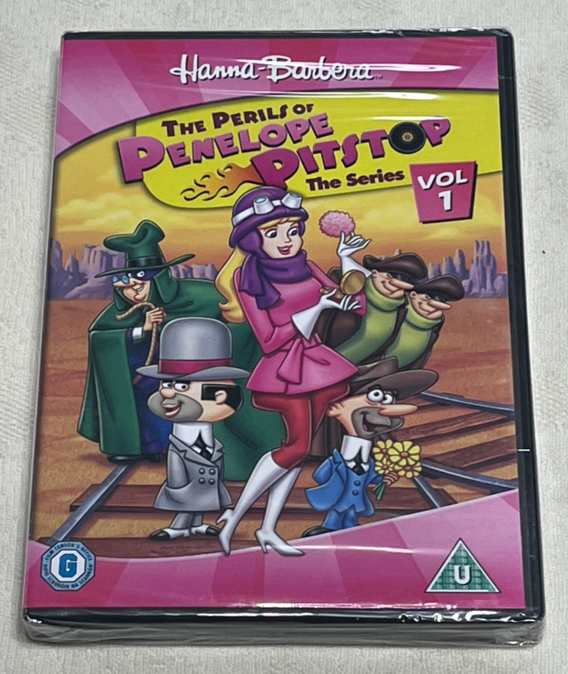 The PERILS Of PENELOPE PITSTOP : The Series Vol 1 - Hanna-Barbera New DVD Set