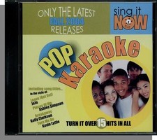 Karaoke CD G - Sing It Now: Pop Hits Fall 2004 - New 15 Song CD 