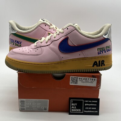 NIKE AIRFORCE1 LOW FEEL FREE, LET’S TALK Nike Air Force 1 Low 