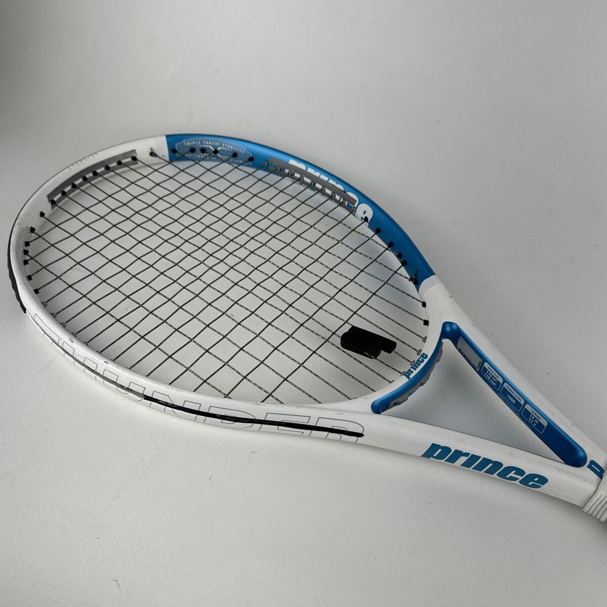 Prince Extreme 110 ESP Tennis Racket 27in White Blue New Prince Extreme 110 ESP Tennis Racket 27in White Blue New
