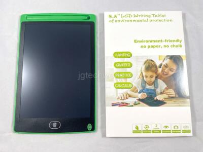 New 8.5'' Digital Writing Drawing Pad Board Notepad Sketch Paperless Green
