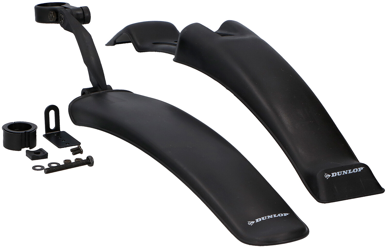 Dunlop Parafango Bici Bicicletta Set 2pz Anteriore Posteriore Mountain Bike MTB Parafango Pneumatico foto 2