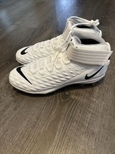 Nike Force Savage Pro 2 White Football Cleats Men's Size 14.5 AH4000-100