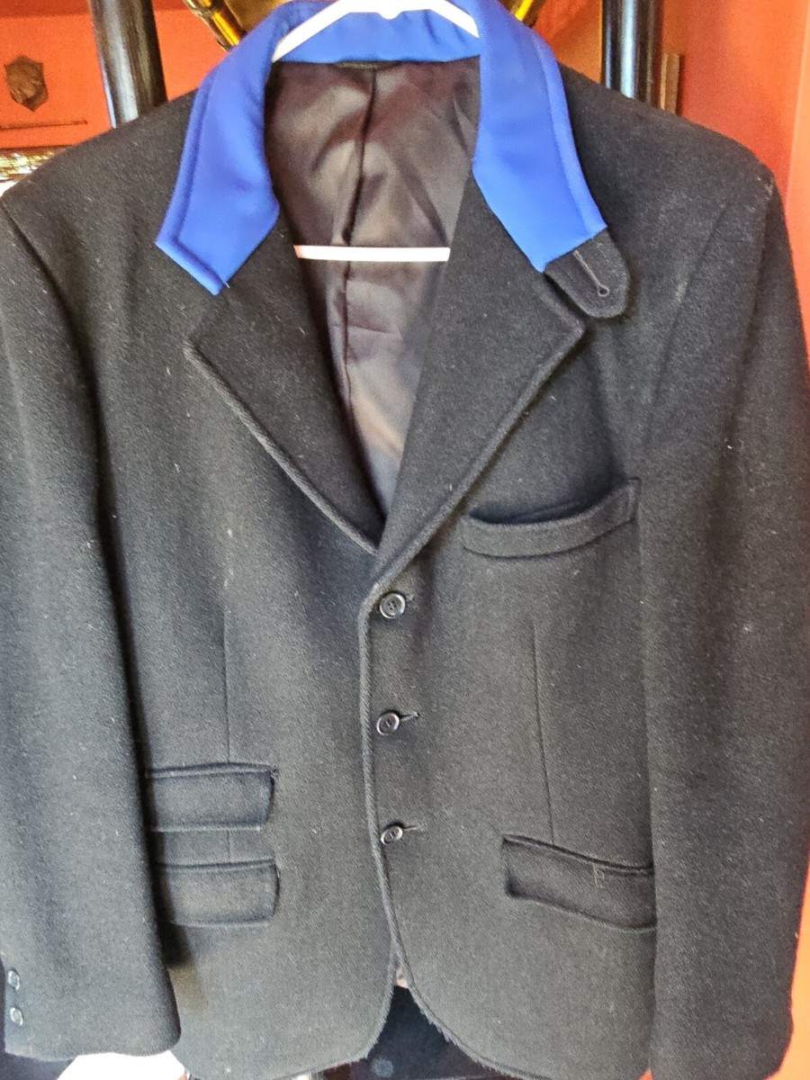 Standout Tailored Sportsman British Black Melton Riding Jacket | eBay