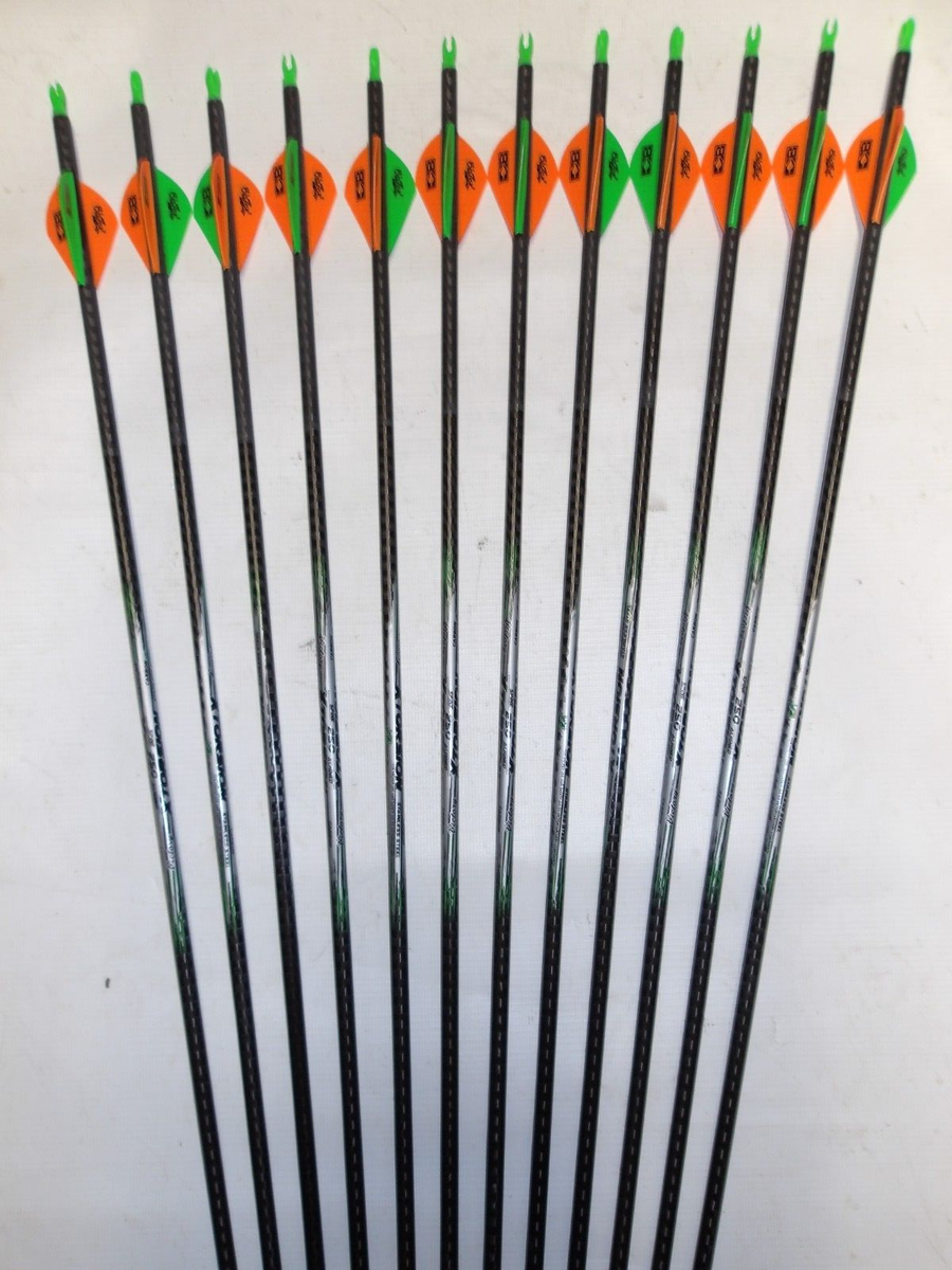 12 Victory Archery Xtorsion V3 Stainless Steel 5mm 250 Carbon