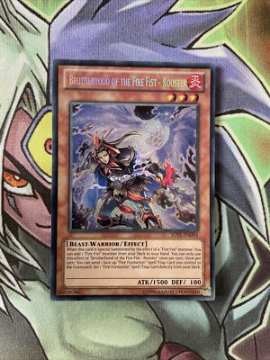 JOTL-DE094 Bruderschaft der Feuerfaust - Hahn Secret UNL Edition NM Yugioh