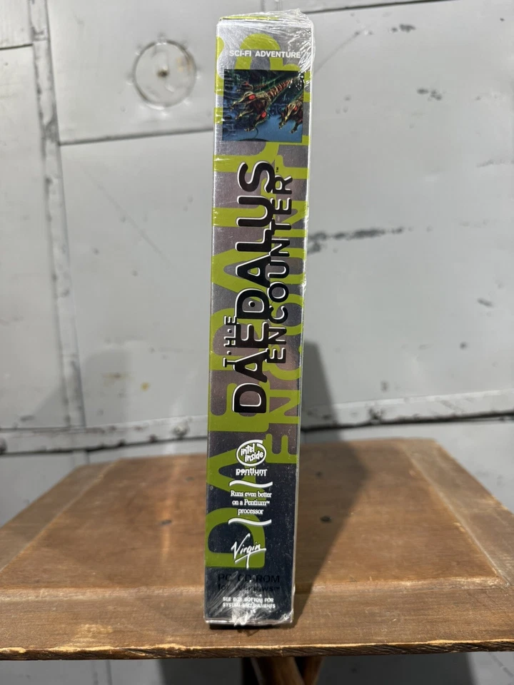 THE DAEDALUS ENCOUNTER TIA CARRERE CD-ROM BOOKLET VIRGIN Windows GAME New Sealed - Image 4 of 4
