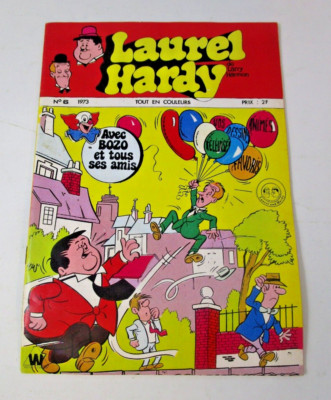 Laurel et Hardy #6 1973 [VG] French Language Import Comic