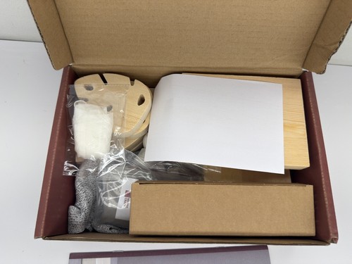 KiwiCo Maker Crate Build Your Own Inlaid Wood Bookends Kit OPEN BOX Educational - Picture 5 of 11