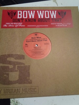 Bow Wow - Don't Know About That 12inch single