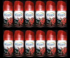 12 Wizard Automatic Spray Refills Rose Bouquet 5 oz