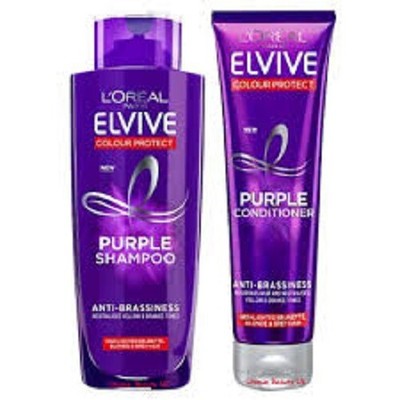 loreal blue shampoo and conditioner