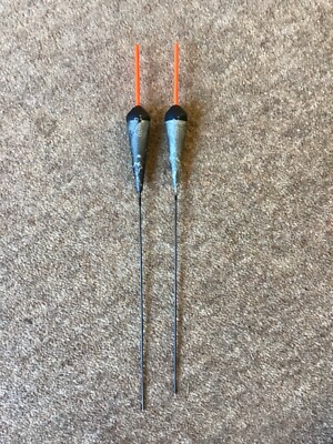 2 x Sensas Tajo Inline Bolognaise Style Floats 1 x 4g 1 x 3g rote oder gelbe Spitzen