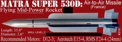 The Launch Pad Plan Pack Series MATRA SUPER 530D  (FRA) FREE SHIPPING