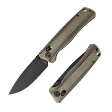 CMB Braveman Titanium Handle S35VN Steel Axis Lock Pocket Folding Knife  CMB-17C