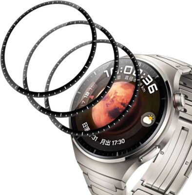 3X 3D Schutzglas Glasfolie für Huawei Watch 4 Pro Hartglas Full Screen Curved
