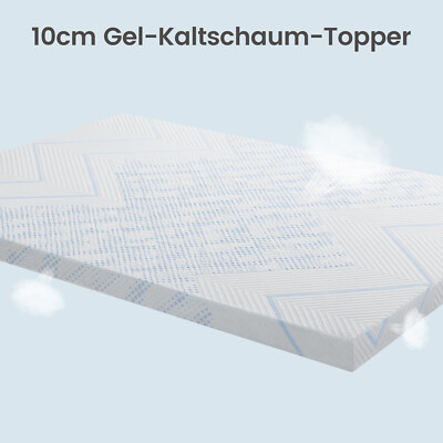  H3 H4 Gel Kaltschaum  90x20 140x200 160x200 180x200 200x200 Matratze Topper