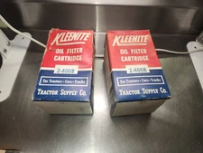 Vintage Lot 2 Kleenite Filters Tractor Oil Hydraulic? IH International 2-4008