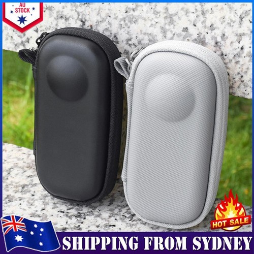 Carrying Case PU Mini Hard Shell Storage Bag for Insta360 One X3/2 ...