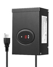 200W Low Voltage Landscape Transformer - Outdoor Weatherproof Power Supply