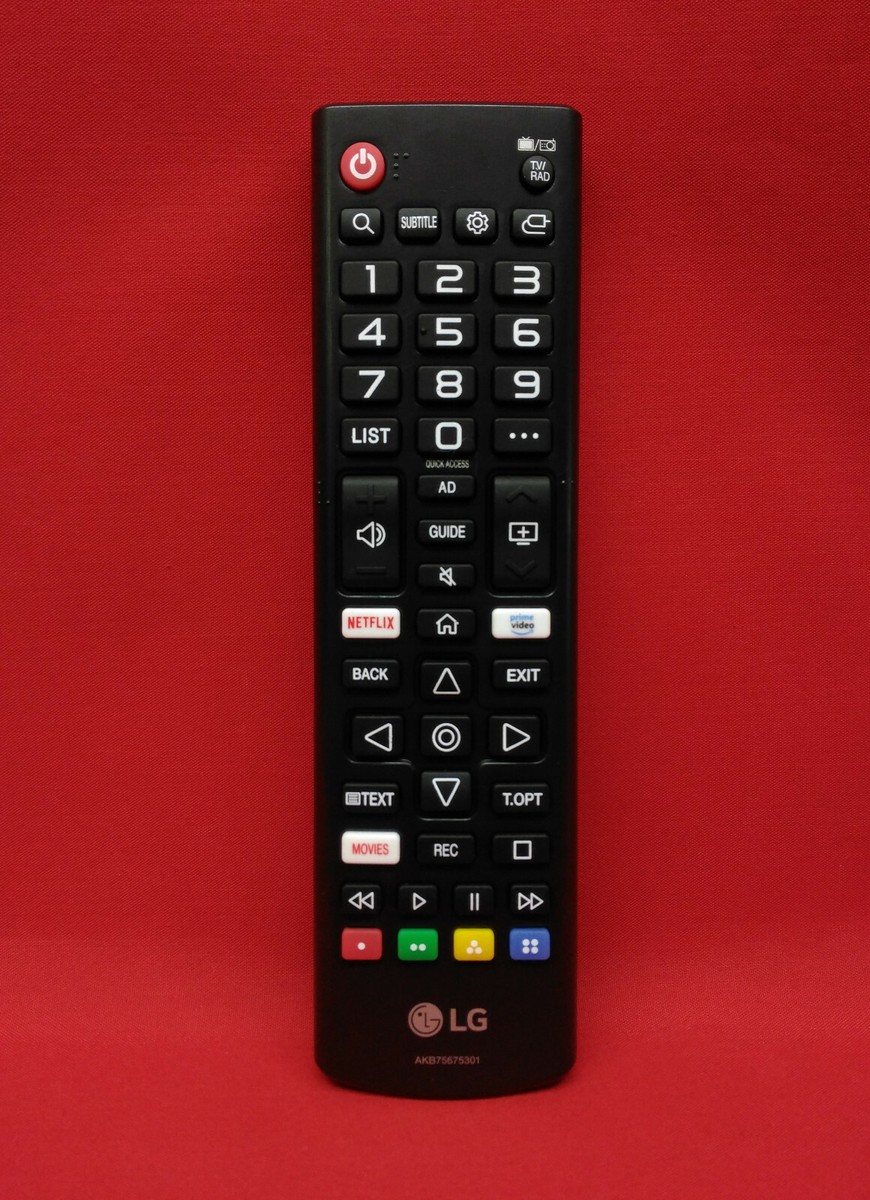 Télécommande LG Pour Téléviseurs 55UM7100PLB - Référence AKB75675301 / 11 | Neuf Sous Emballage
