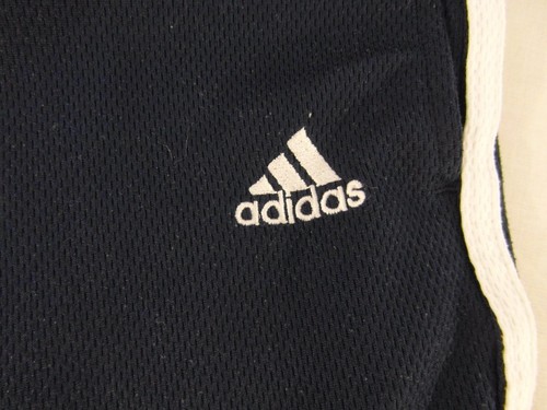 Children Youth Girl's Adidas Navy Blue White Striped Yoga Capri Pants 30904 - Picture 8 of 12