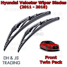 (11-18) Hyundai Veloster Set spazzole tergicristallo anteriori gancio 26" 18"