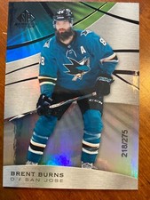 19-20 UD SP Game Used 33 Brent Burns /275