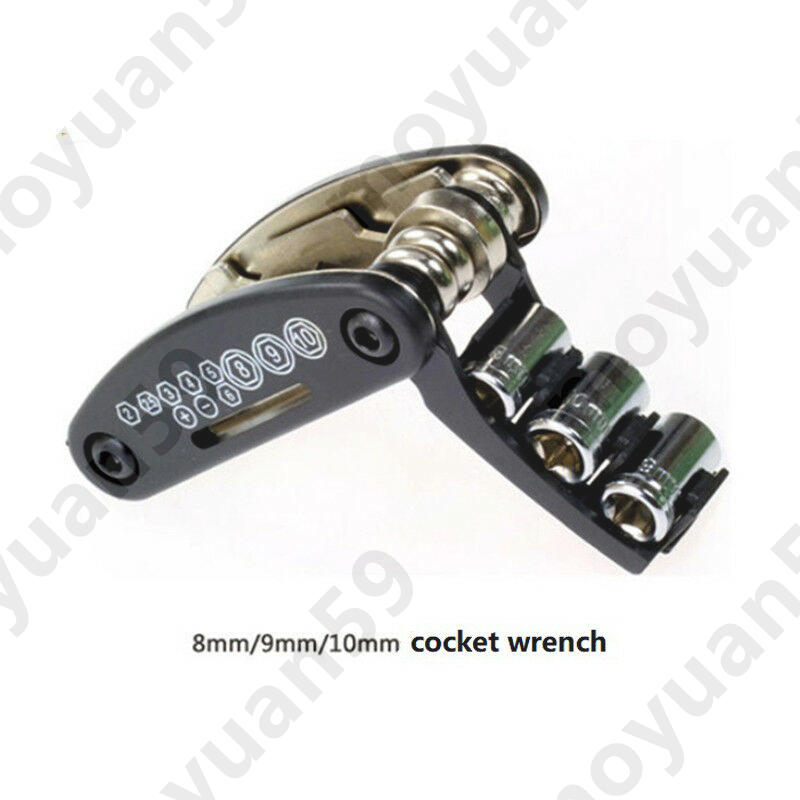 Motorcycle Multi Repair Tool Kit Allen Hex Spoke Wrench