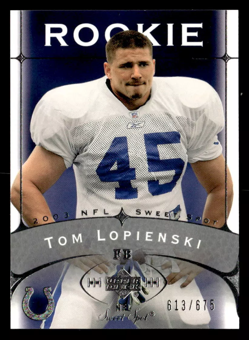Tom Lopienski trading card