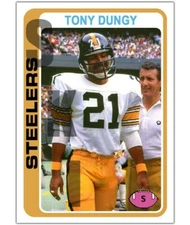 1978 STCC #533 Topps Tony Dungy Pittsburgh Steelers Custom HOF