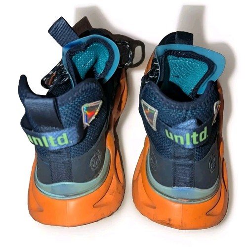 Ecko UNLTD Athletic Running Shoes ~ Navy / Orange ~ Men's Size 9.5 ~ - Picture 3 of 7