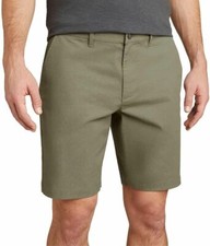 English Laundry Men's Midweight Flat Front Textured Short With Flex Waistband