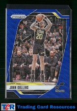 2024-25 Panini Prizm #220 John Collins Prizms Wave Blue #/125