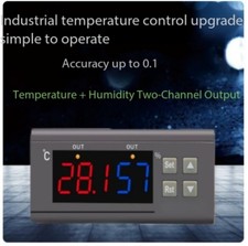 Digital Temperature and Humidity Controller, Smart Electronic Control Switch