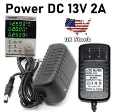 Tested 13V 2A 2000mA AC Adapter to DC Power Supply Charger Cord 5.5x2.1mm US