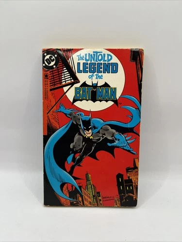 The Untold Legend of Batman paperback, Len Wein, Jim Aparo DC 1982 Vintage PB
