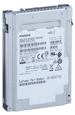 Drive Kioxia 1.6TB SSD SAS 12Gbit/s 2,5'' KPM51VUG1T60 Cisco 16-101217-01
