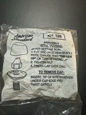 AMERICAN STANDARD BOLT CAP KIT 128 CANVAS WHITE 730027-100A