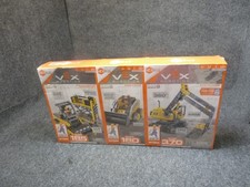 Hexbug VEX STEM Robotics Construction Zone Vehicle 3 Pack Bundle - Yellow