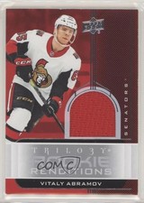 2019-20 Trilogy Rookie Renditions Silver Foil Jersey Vitalii Abramov Vitaly i6j
