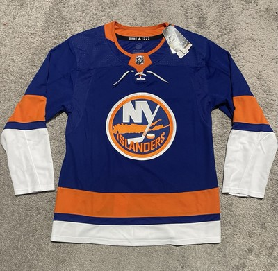 #ad New York Islanders Authentic Adidas Home Royal Hockey Jersey Men’s Lg. Size 52 $68.98