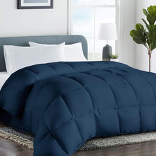 Queen Size Warm Comforter - All-Season Duvet Insert  down Alternative Comforter