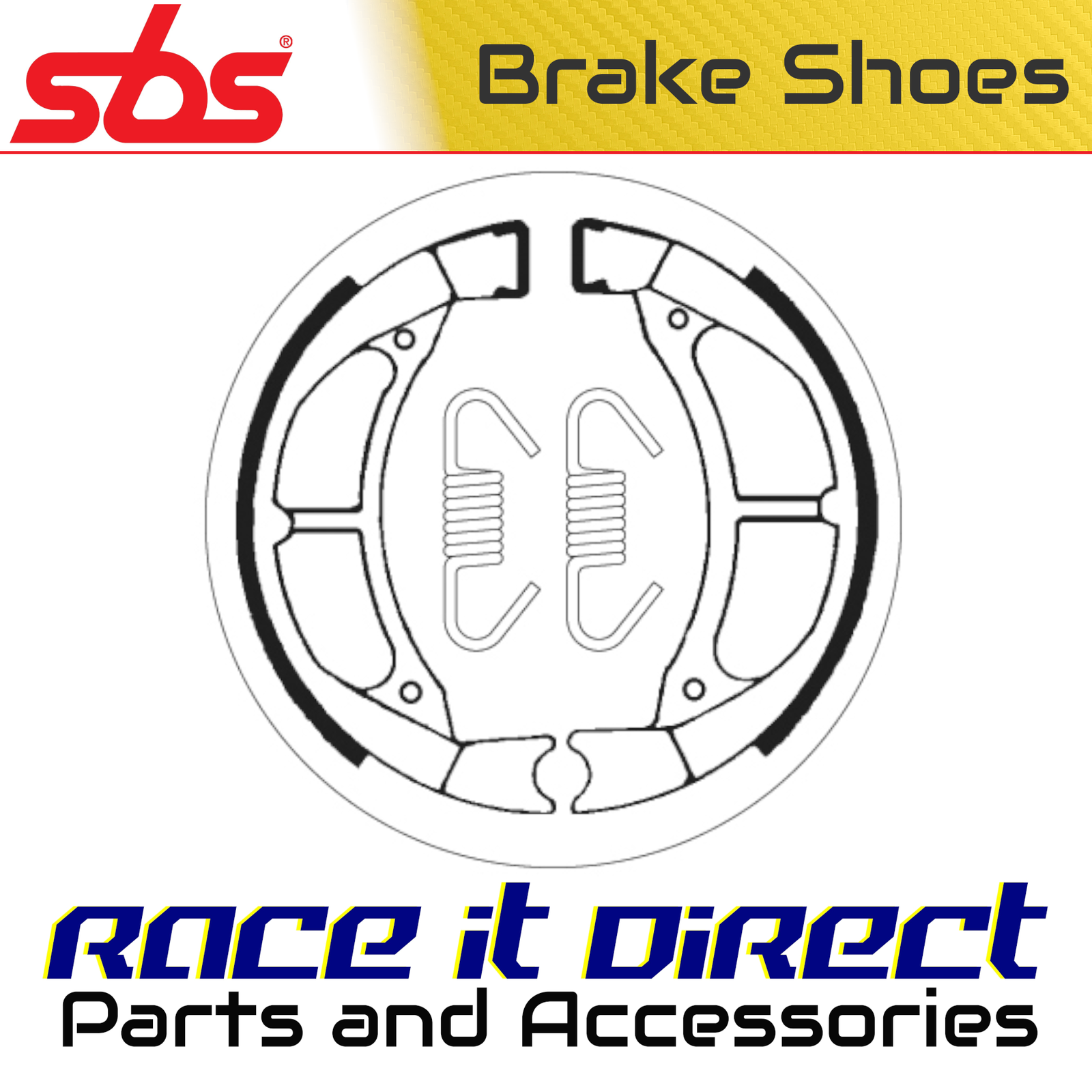 Brake Shoes for YAMAHA TTR 110 E 2008-2024 Front SBS
