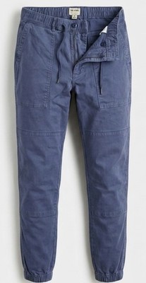 Todd Snyder Drawstring Camp Jogger Pants Mens M Blue Utility Cargo Cotton Casual