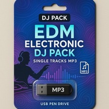 DJ 2025 USB PEN 16GB SINGLE TRACKS MULTI GENRE mp3 Unimixed