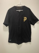 Primitive | Baseball Shirt Mens Black Skatebo...