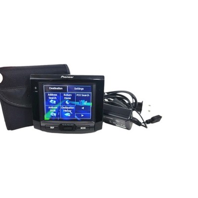 Pioneer AVIC-S1 GPS Portable Navigation Unit W/Power Cord Works Needs Updated 