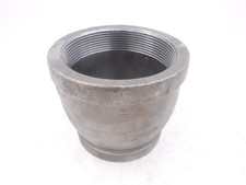 Anvil 4"FNPT x 3"FNPT 150PSI Black Malleable Iron Reducing Coupling 0310092606