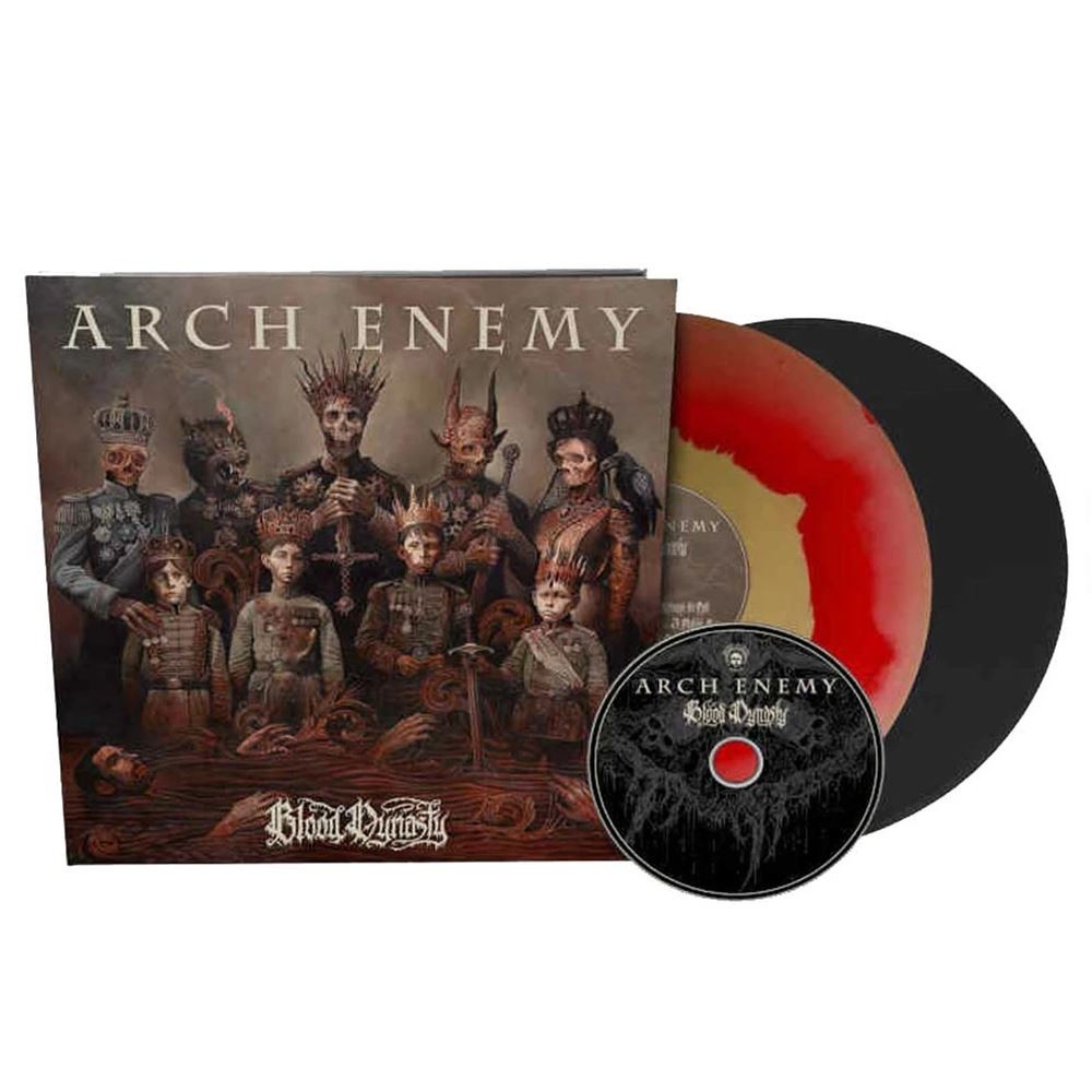 Arch Enemy Blood Dynasty Deluxe Edition 2LP Vinyl 12""/CD Album